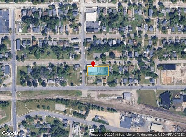  401 S Tecumseh St, Adrian, MI Parcel Map