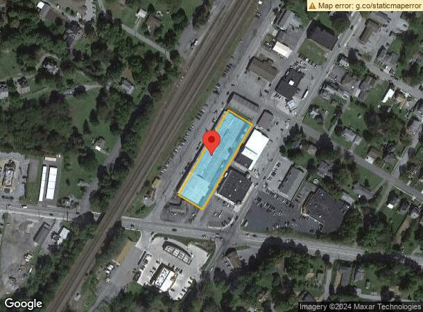  1027 Front St, Cresson, PA Parcel Map