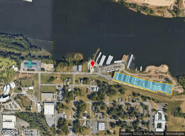 1726 E 2Nd St, Little Rock, AR Parcel Map