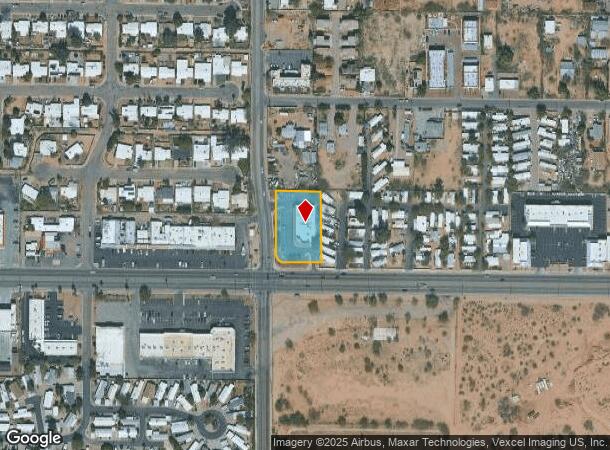 880 W Prince Rd, Tucson, AZ Parcel Map