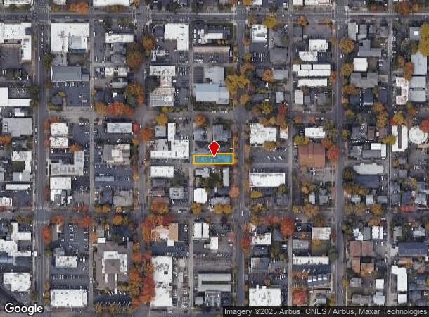  1442 Pearl St, Eugene, OR Parcel Map