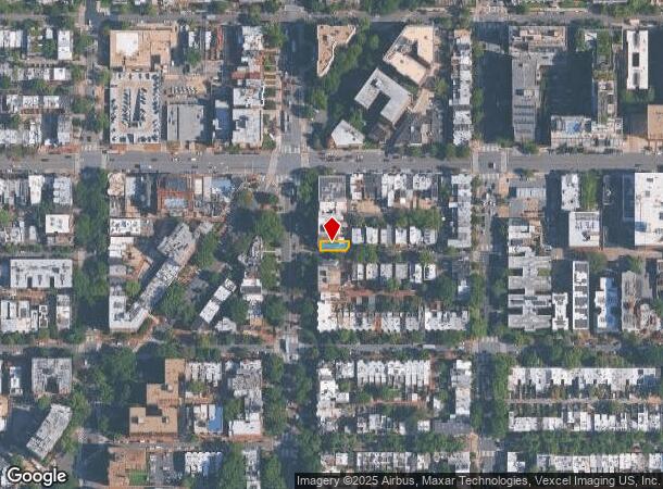  1923 16Th St Nw, Washington, DC Parcel Map