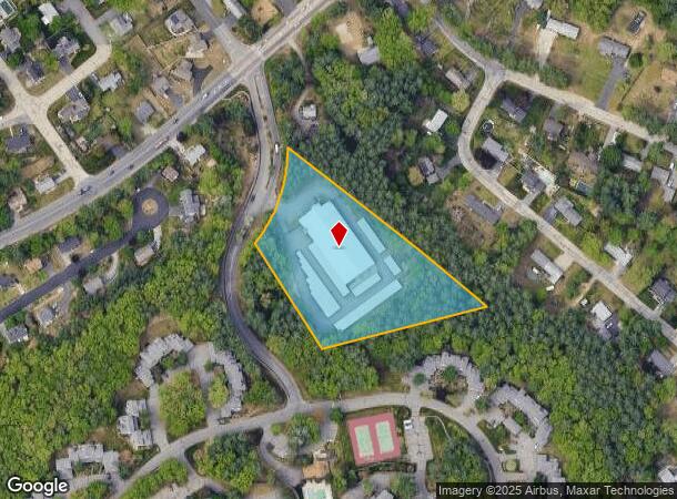  596 W Hollis St, Nashua, NH Parcel Map