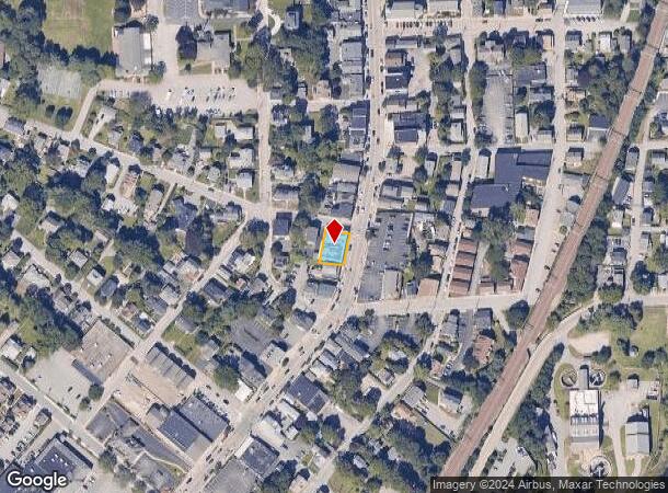  351 Main St, East Greenwich, RI Parcel Map