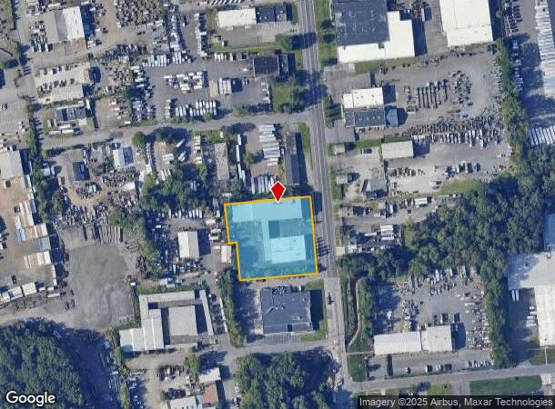  2612 S Clinton Ave, South Plainfield, NJ Parcel Map