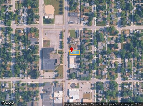 225 N Broad St, Griffith, IN Parcel Map