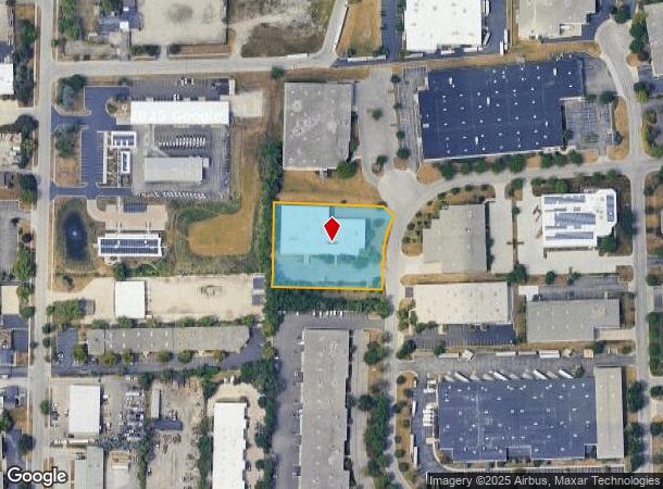 68 Congress Cir W, Roselle, IL Parcel Map