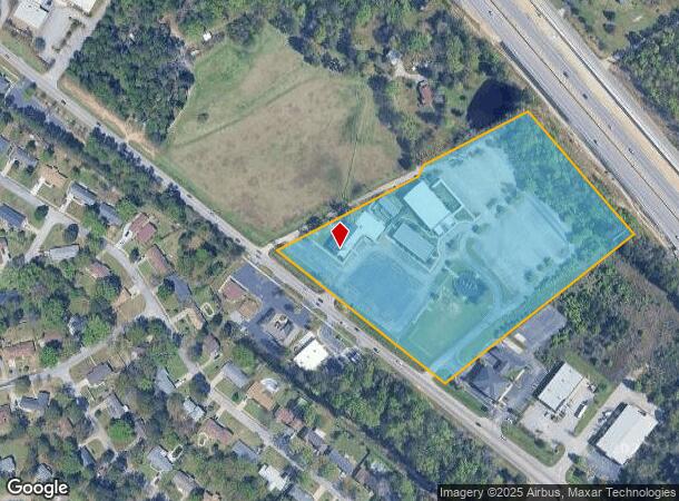  7820 Broad River Rd, Irmo, SC Parcel Map