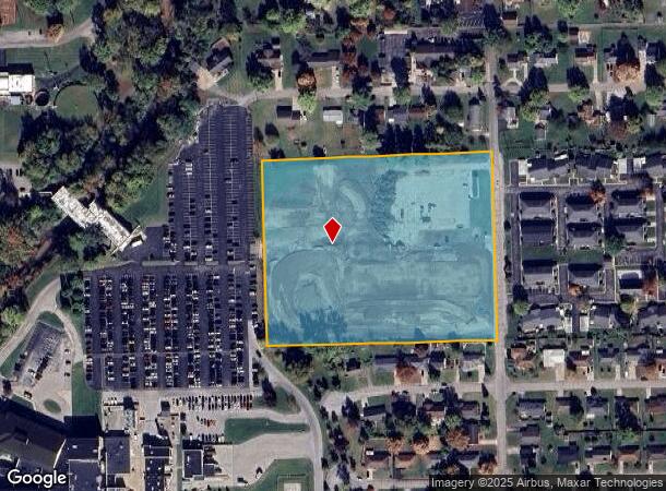  2100 Midway St, Columbus, IN Parcel Map