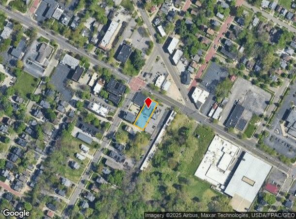  582 W Market St, Akron, OH Parcel Map