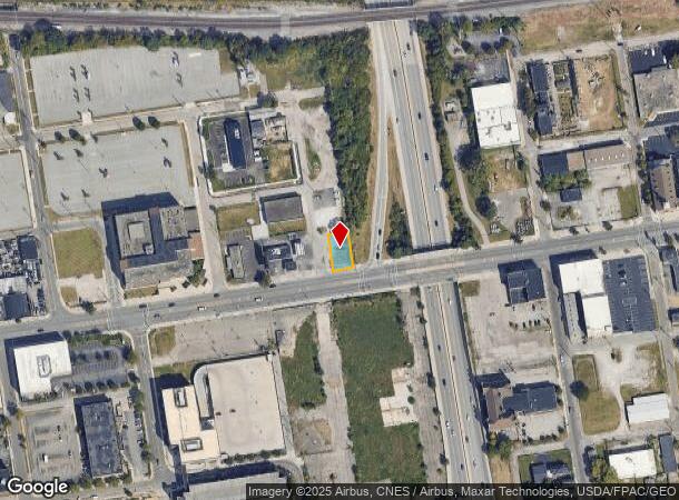  714 W Broad St, Columbus, OH Parcel Map