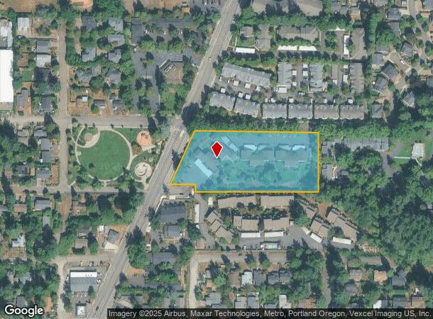  4600 Sw Dickinson St, Portland, OR Parcel Map