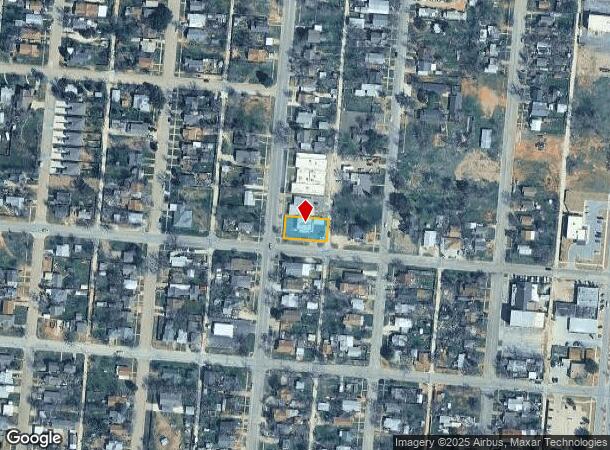  1309 Hickory St, Abilene, TX Parcel Map