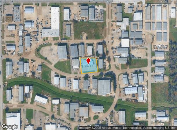  1923 Rotary Dr, Humble, TX Parcel Map