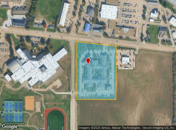  900 George Hopper Rd, Midlothian, TX Parcel Map
