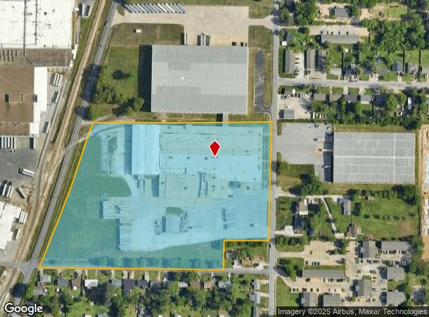 1200 Crutcher St, Springdale, AR Parcel Map