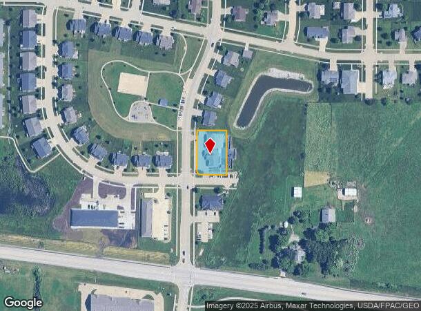415 Deer View Ave, Tiffin, IA Parcel Map