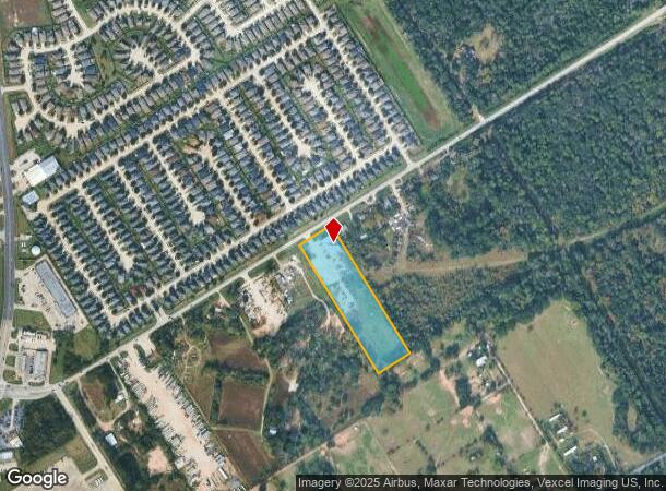  3502 Treaschwig Rd, Humble, TX Parcel Map