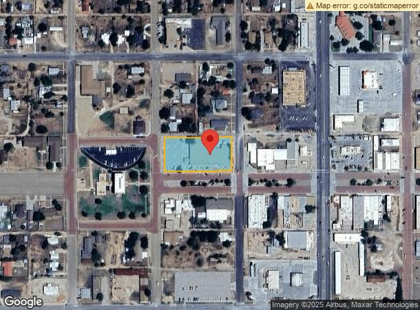  216 W Main St, Post, TX Parcel Map