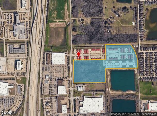  2743 Smith Ranch Rd, Pearland, TX Parcel Map