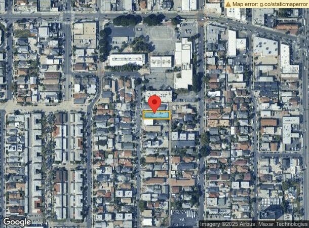  1718 S New England St, Los Angeles, CA Parcel Map