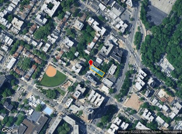  2136 Mapes Ave, Bronx, NY Parcel Map