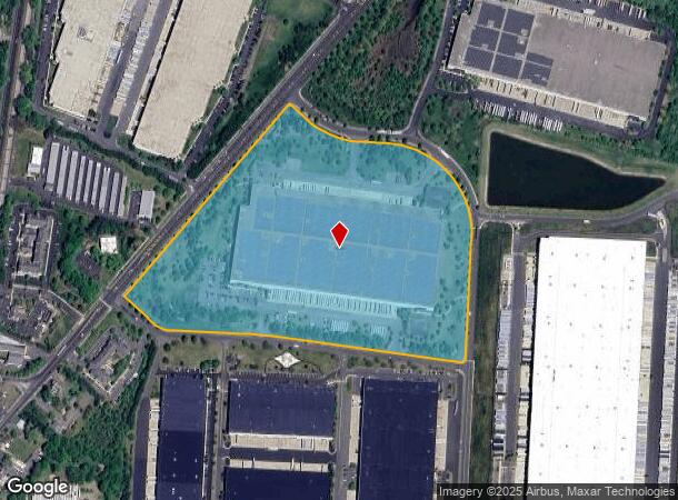 100 Liberty Way, Cranbury, NJ Parcel Map