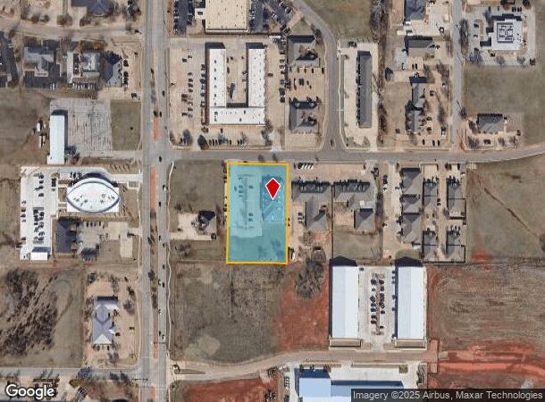  800 W 18Th St, Edmond, OK Parcel Map