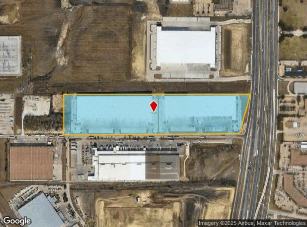 2551 Downing Dr, Fort Worth, TX Parcel Map