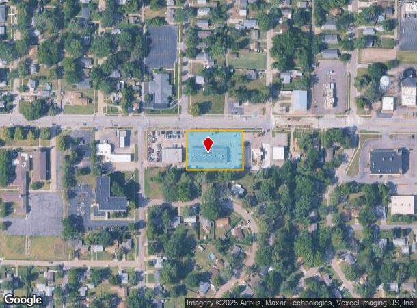 1707 Se 29Th St, Topeka, KS Parcel Map