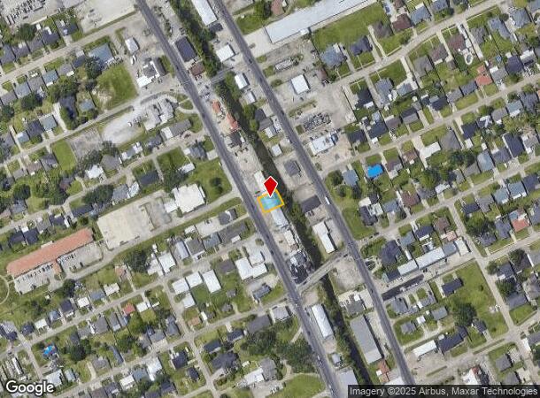  6523 W Main St, Houma, LA Parcel Map