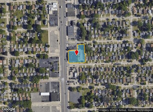 24408 Van Dyke Ave, Center Line, MI Parcel Map