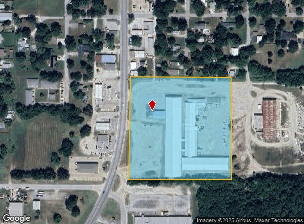  2404 Military Ave, Baxter Springs, KS Parcel Map