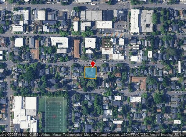  2620 Se Ash St, Portland, OR Parcel Map