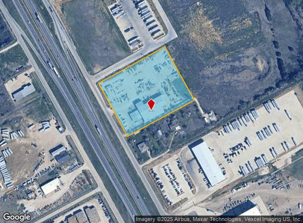  3445 S Burleson Blvd, Alvarado, TX Parcel Map