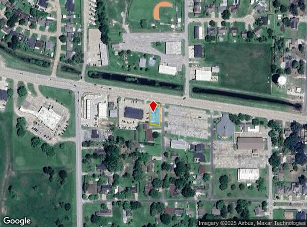  605 W Round Bunch Rd, Bridge City, TX Parcel Map