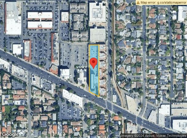  18321 Ventura Blvd, Tarzana, CA Parcel Map