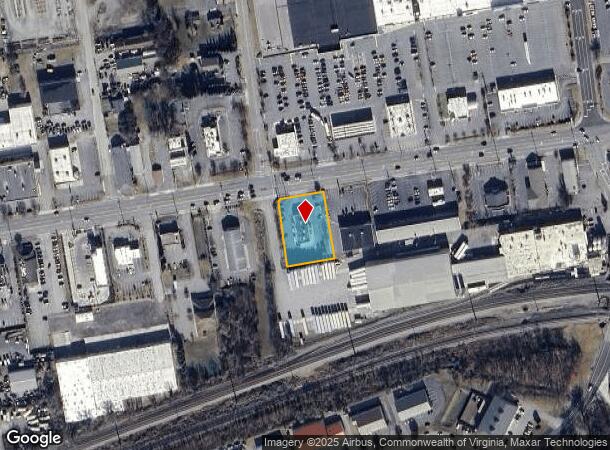  1590 W Main St, Salem, VA Parcel Map