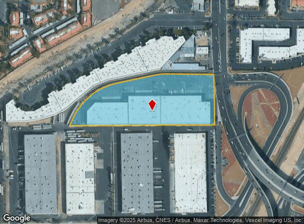  4375 S Valley View Blvd, Las Vegas, NV Parcel Map
