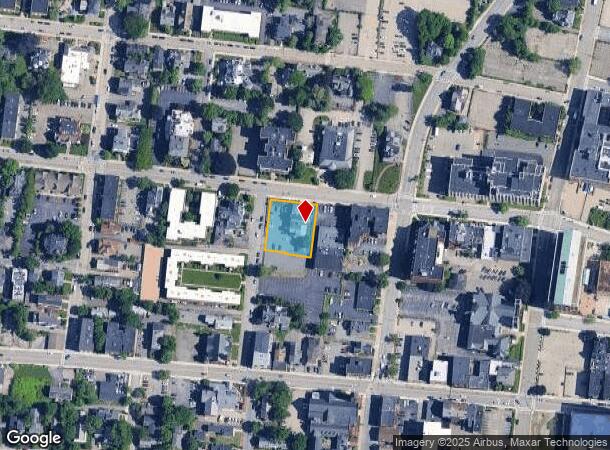  50 Elm St, Worcester, MA Parcel Map