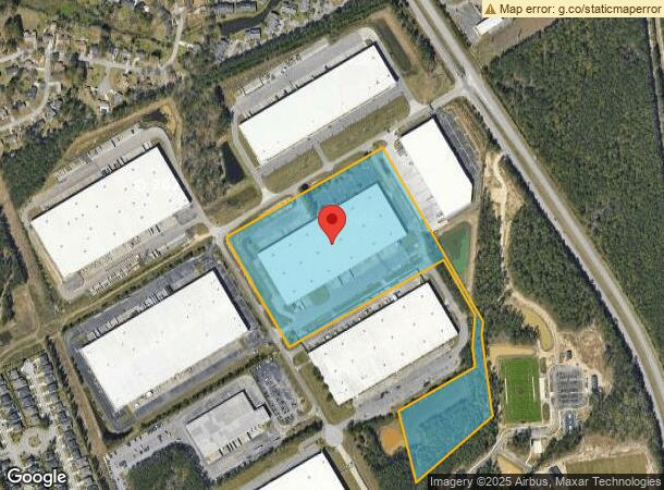  1020 Northpointe Industrial Blvd, Hanahan, SC Parcel Map