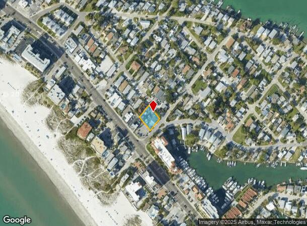  13302 1St St E, Madeira Beach, FL Parcel Map
