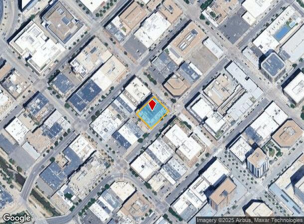  1547 Blake St, Denver, CO Parcel Map