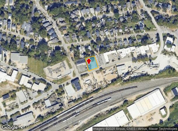  705 Pershing Rd, Raleigh, NC Parcel Map