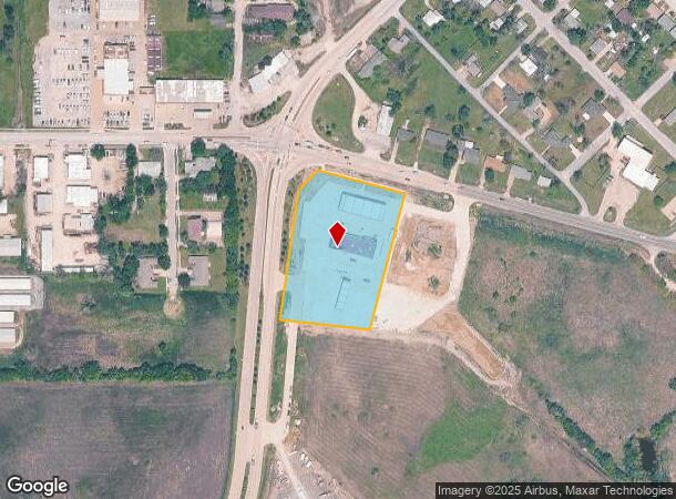 1420 E Mulberry St, Kaufman, TX Parcel Map