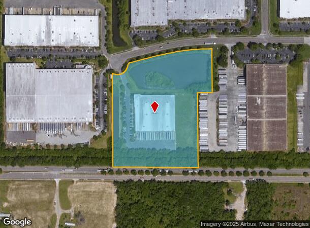  8510 Westside Industrial Dr, Jacksonville, FL Parcel Map