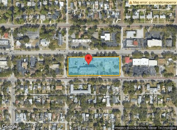  6280 Central Ave, Saint Petersburg, FL Parcel Map