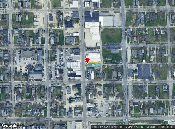  2115 S Calhoun St, Fort Wayne, IN Parcel Map