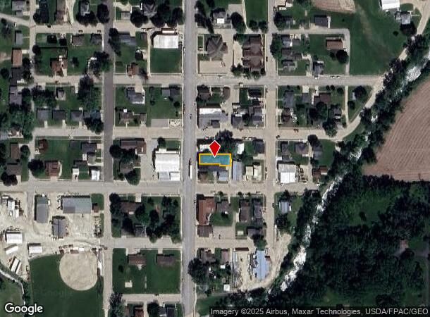 7274 Columbus St, New Vienna, IA Parcel Map