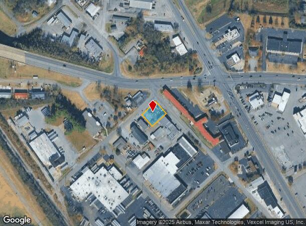  875 W College St, Murfreesboro, TN Parcel Map